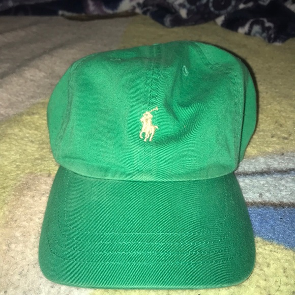 green polo hat
